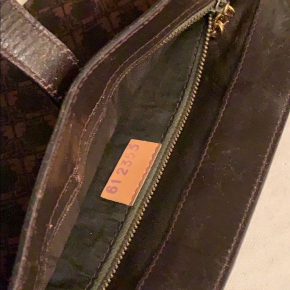 Vintage Salvatore Ferragamo Brown Logo Suede Bag - Picture 16 of 16